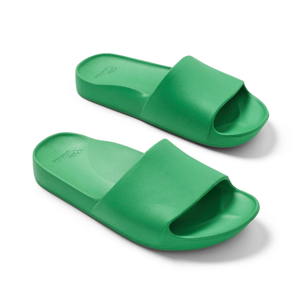 Arch Support Slides in Kelly Green