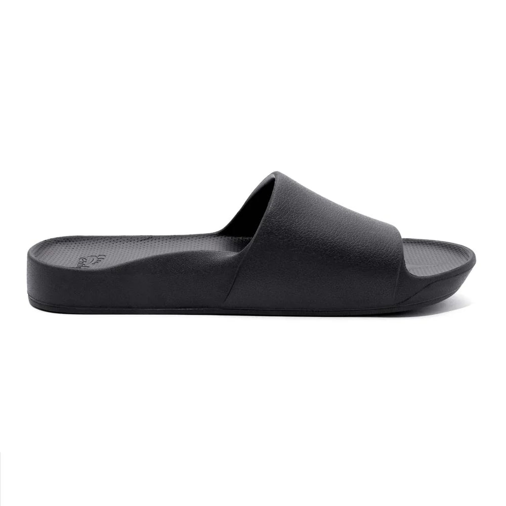 Arch Support Slides in Black