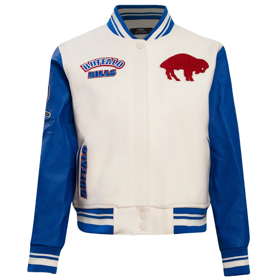 Bills Retro Classic Wool Varsity Jacket