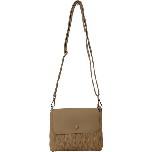 Sally Braid Bag in Light Beige