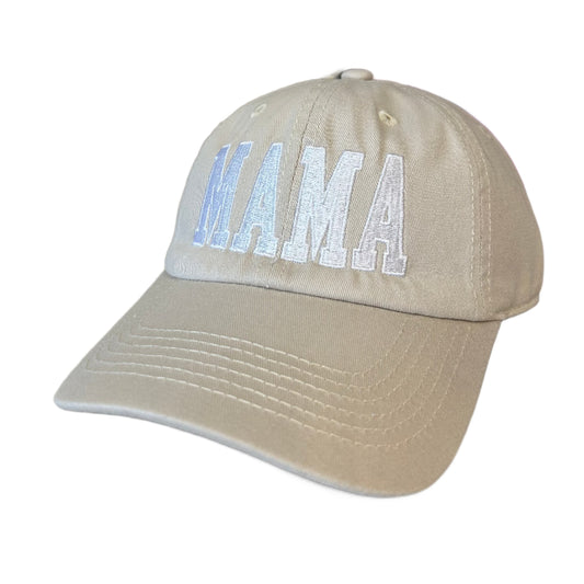 Mama Baseball Hat in Latte