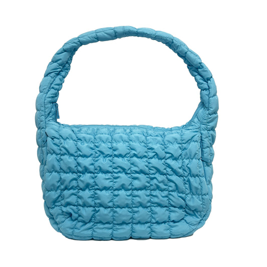 Carry All Quilted Bag in Aqua
