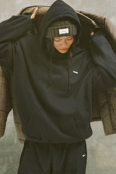 Oversized Pullover Hoodie black