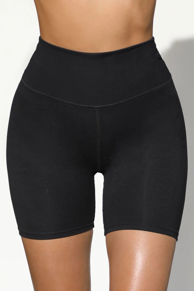 The Biker Short in Onyx