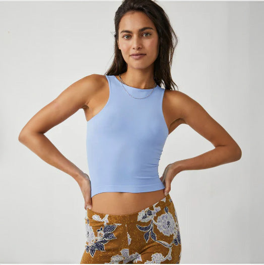 Clean Lines Cami in Icelandic Blue