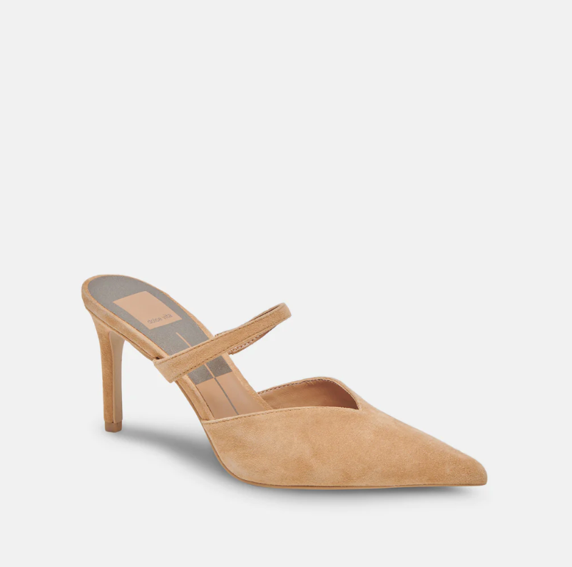 Kanika Low Heel in Tan