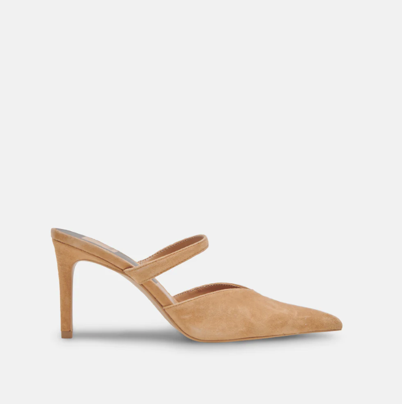 Kanika Low Heel in Tan