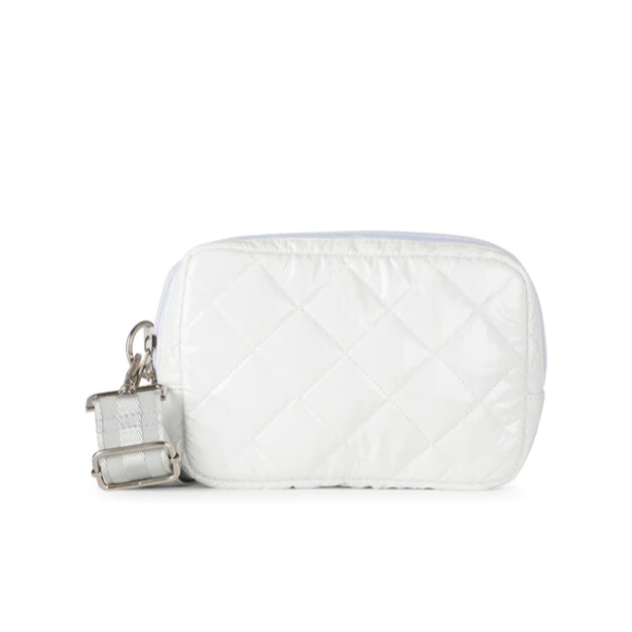 The Amy Belt Bag in Blanc