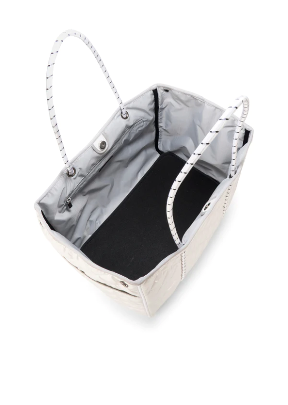 Greyson Tote in Blanc