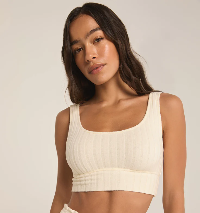 Zoe Rib Tank Bra