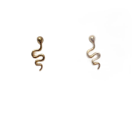 Serpent Stud Earring