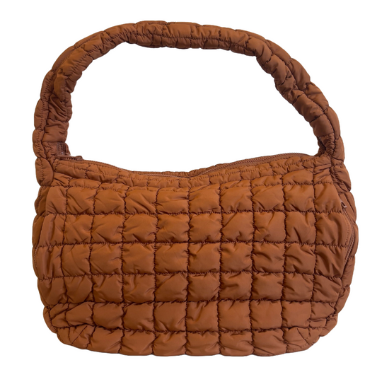 Carry All Quilted Bag in Rust