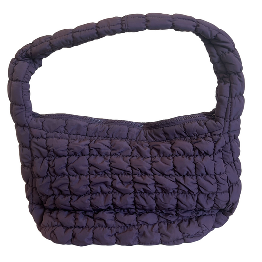 Carry All Quilted Bag in Plum