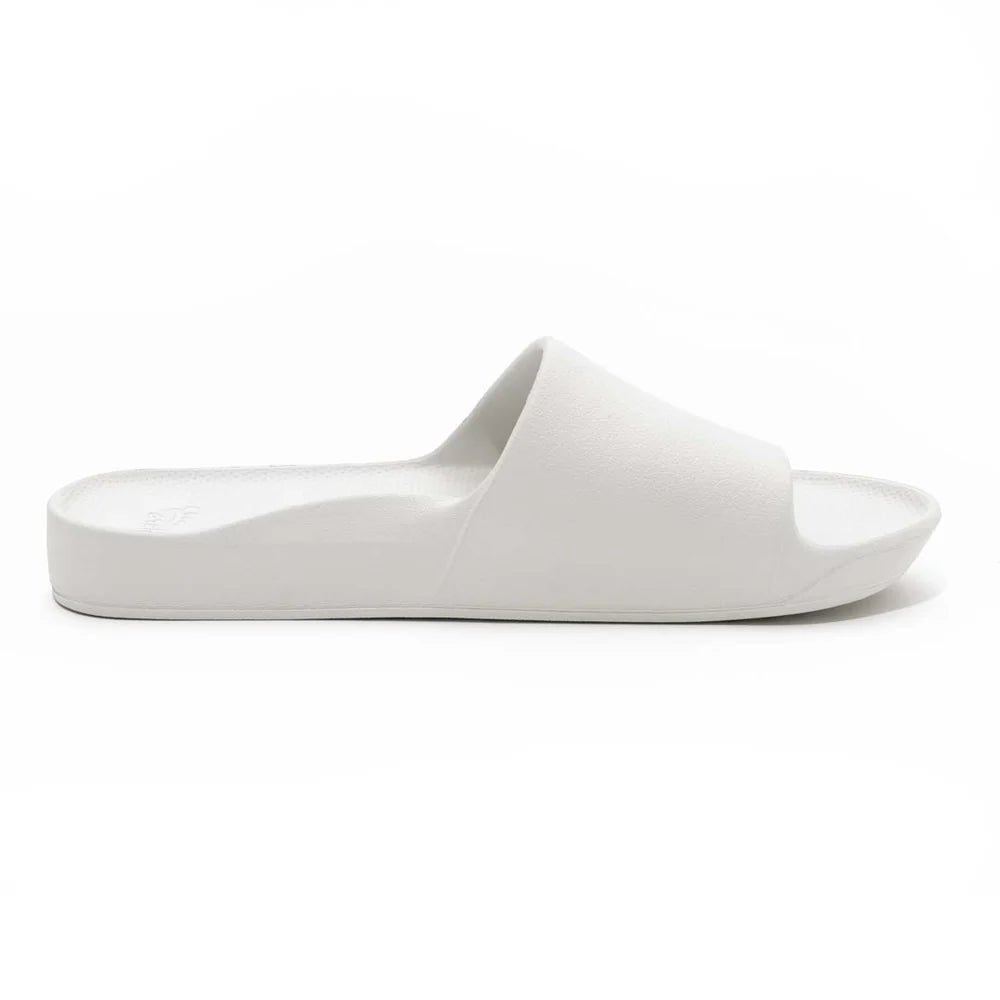 Arch Support Slides in White