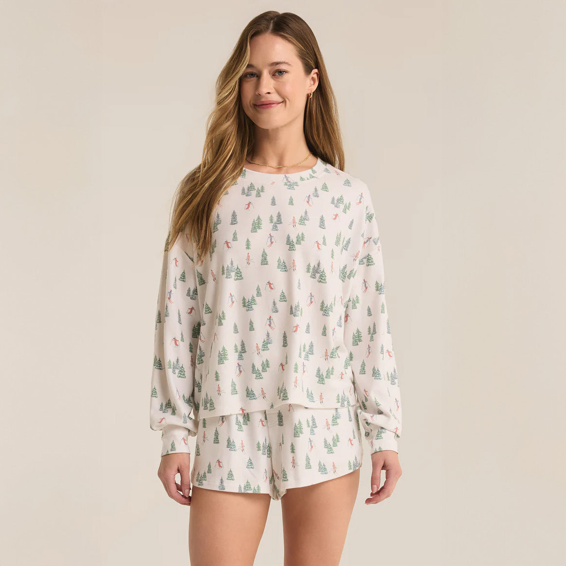 Alpine Long Sleeve Top in Noble Fir