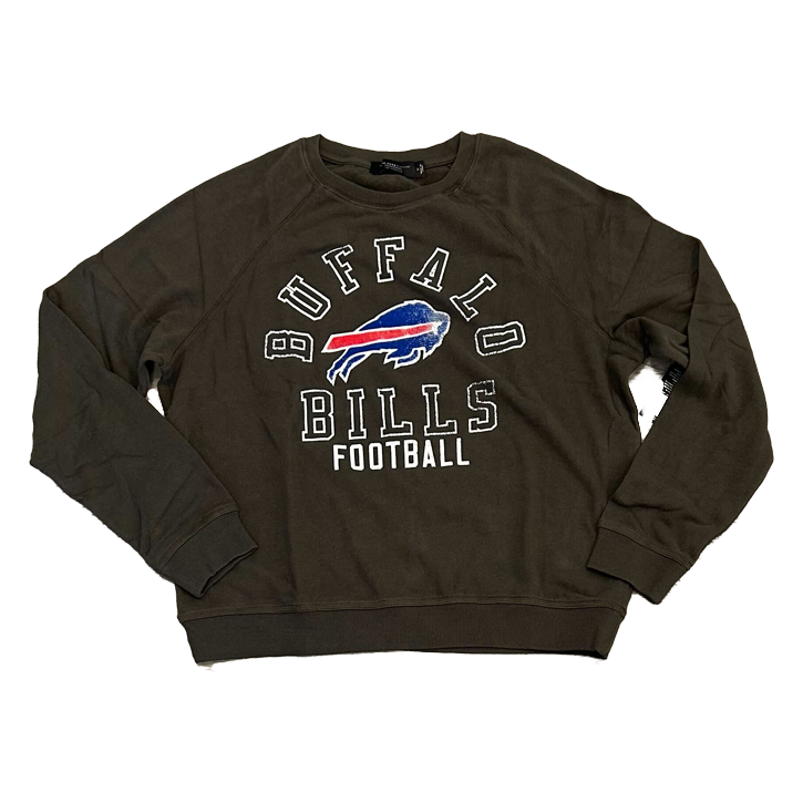 Kids Bills Flocked Raglan Crew