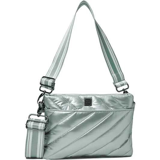 Diagonal Bum Bag 2.0 in Sea Foam Green