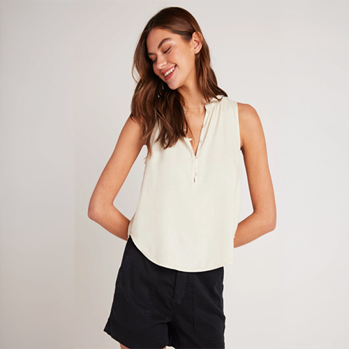 Sleeveless Pullover in Cliffside