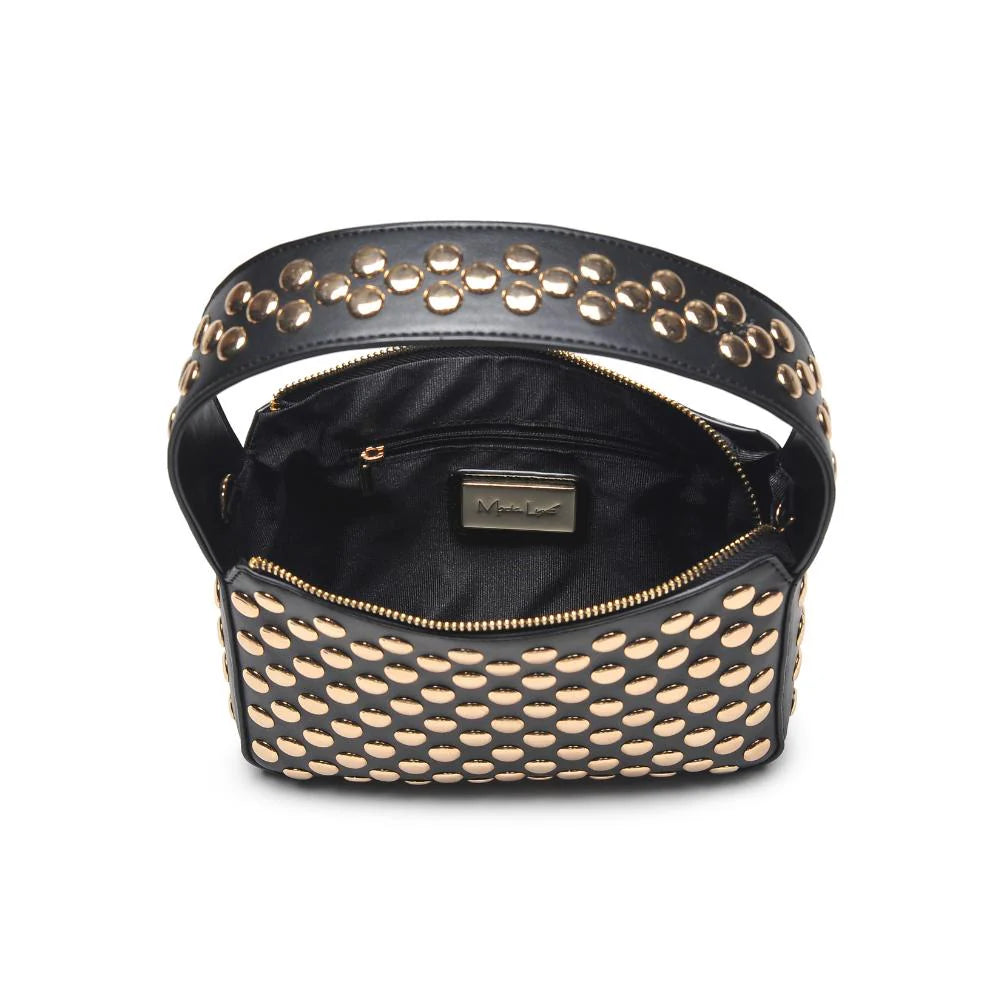 Isabel Stud Bag in Black