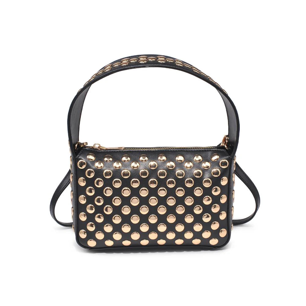 Isabel Stud Bag in Black