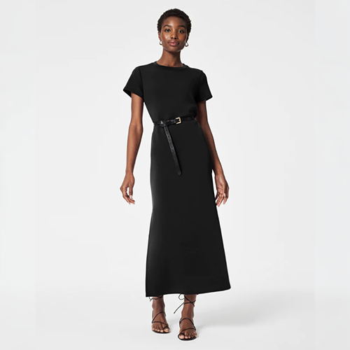 Air Essentials Maxi Dress in Black