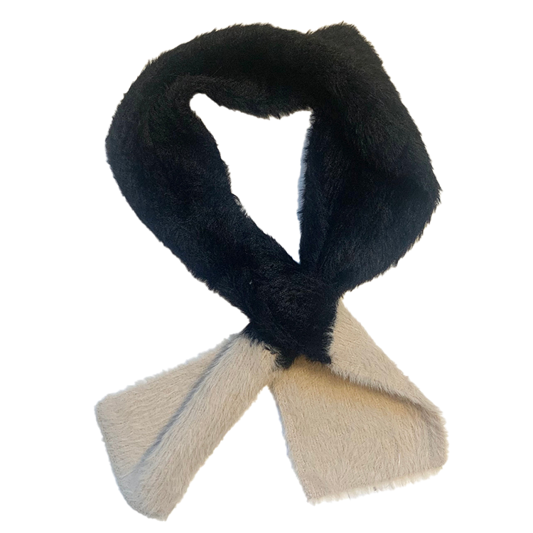 Black Pull-thru Scarf